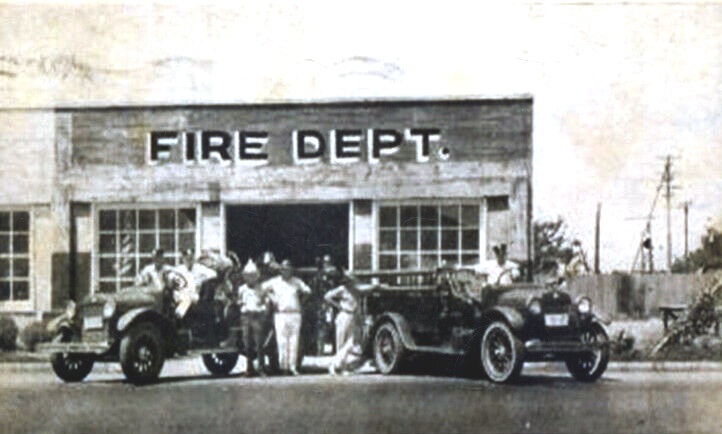 Grand Prairie Fire Department in 1920