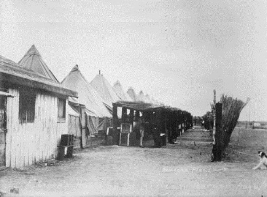 Headquarters E Troop,13th Cavalry Fort Hancock, Texas