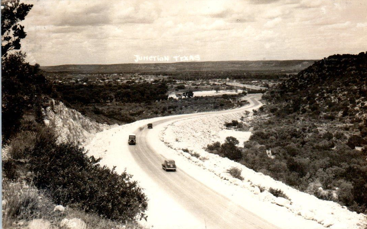 Highway to Junction in 1940s
