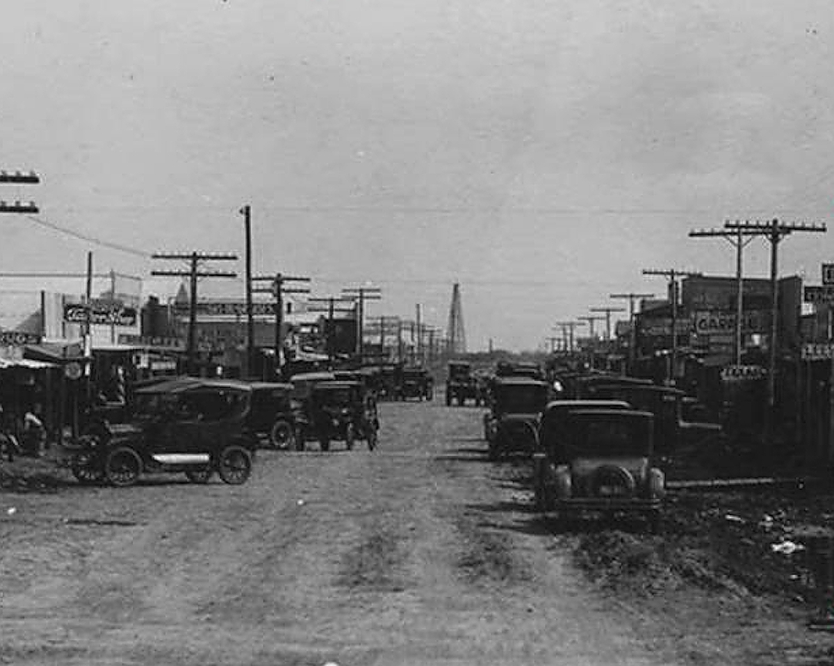 Holliday Texas in 1915