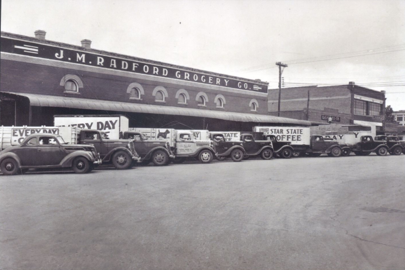 J. M. Radford Grocery in 1930s Abilene