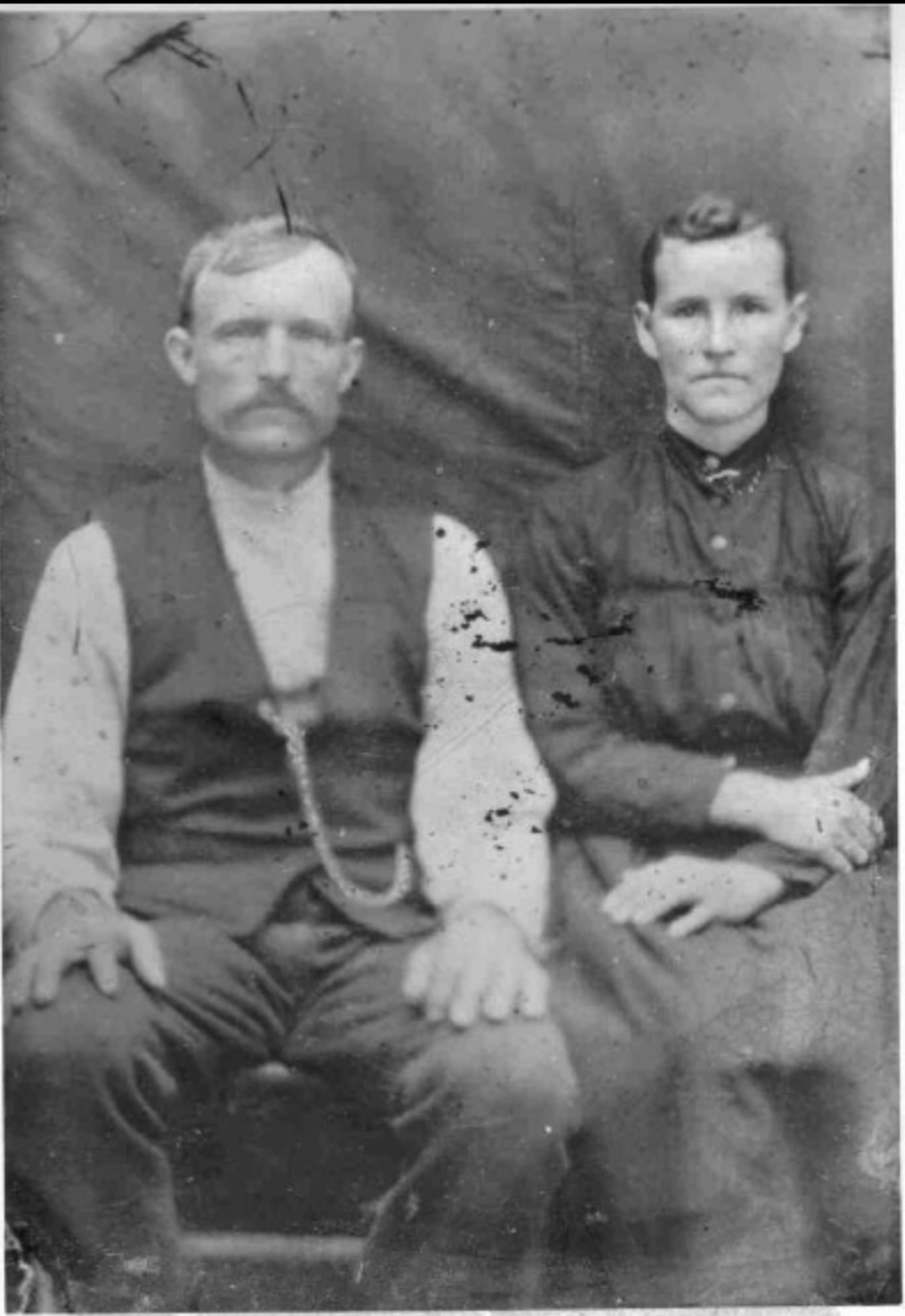 James Thomas Black and Mary Black in 1927