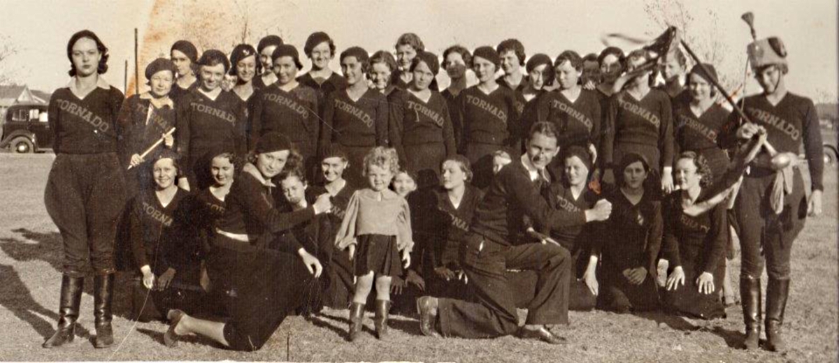 Lamesa Golden Tornadoes Pep Squad 1934