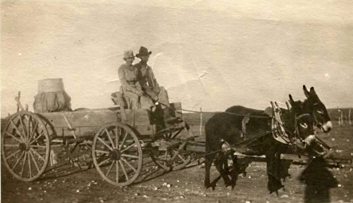 Leaving Liberty Hill Texas in 1913