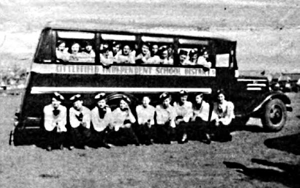 Littlefield Texas School Bus 1924