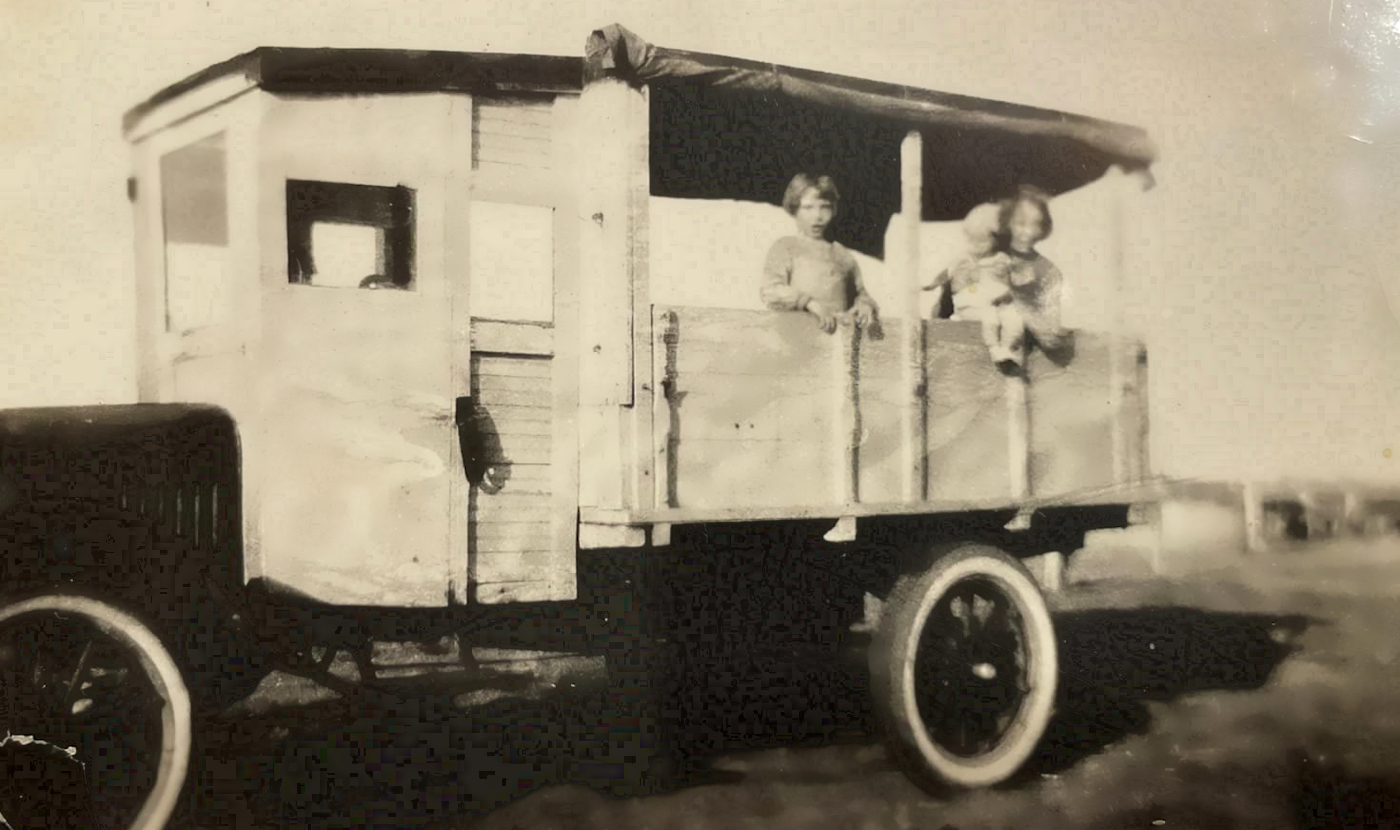 Littlefield School Truck in 1923