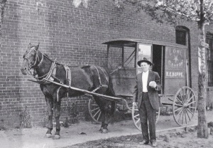 Lone Star Bakery Delivery Wagon Smithville 