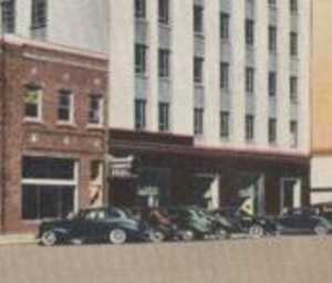 Lubbock Street Scene from the 1930's