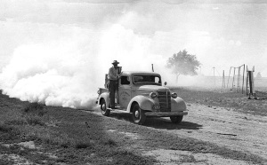 Lubbock's First Mosquito sprayer 1947