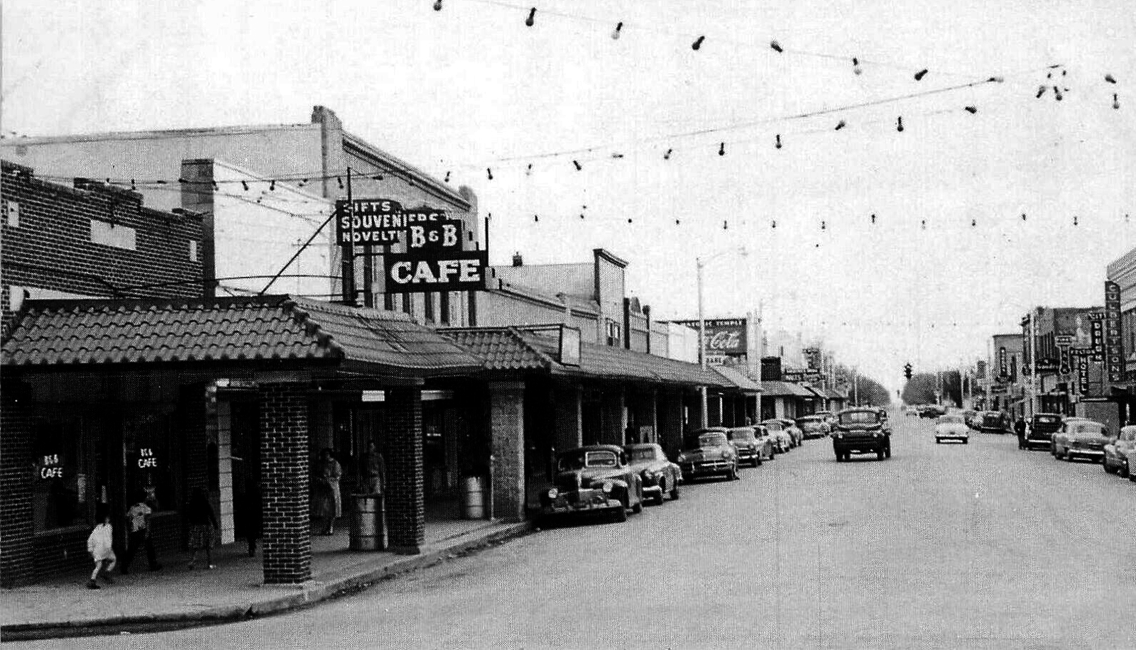 Main Street in Dalhart in 1940