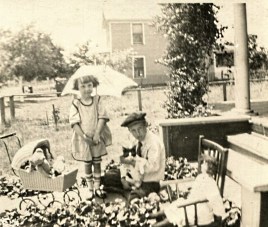 Margaret and Eddie Miller at Play