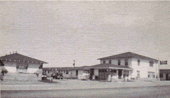 McNutt Courts Motel Brownfield Texas in 1939