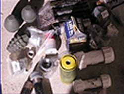 Weapons Seized at Border