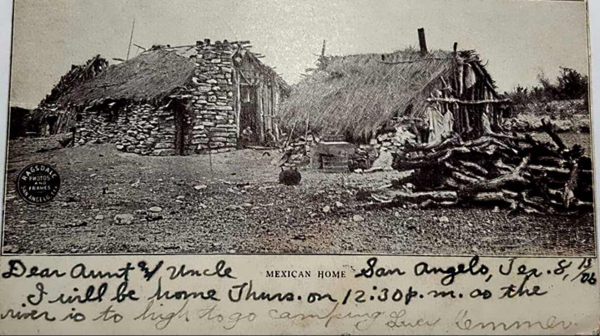 Early Home in San Angelo Texas