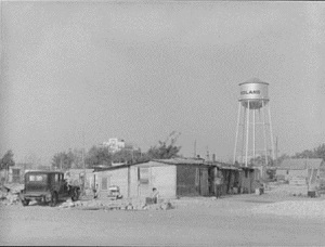 Midland Texas Home and Water Tower in 1939