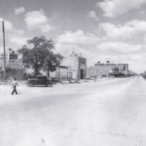 Main Street in Midland Texas in 1920's