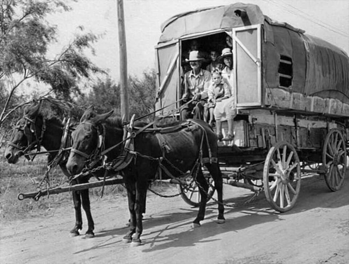 Migrant Family in Haskell in 1913