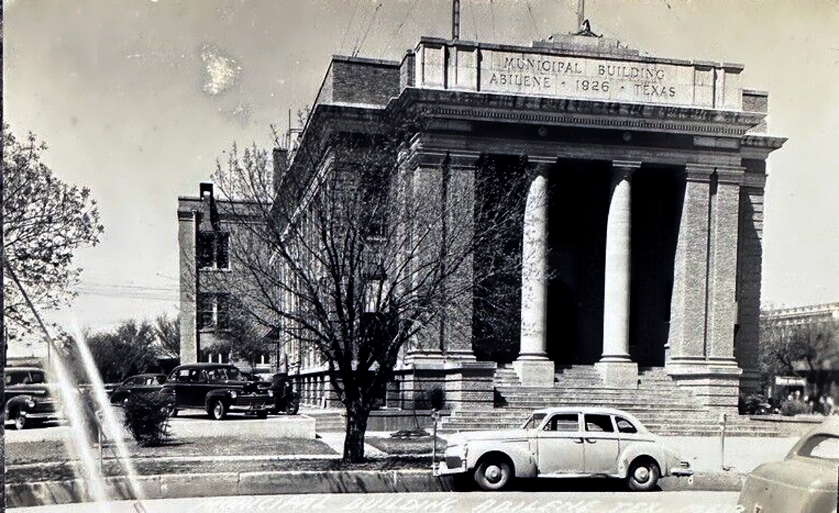 Municipal Building Abilene 1940s