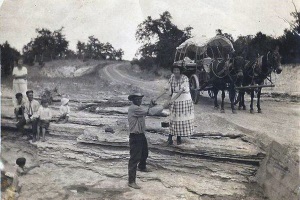 Family Outing Near Glen Rose in 1912