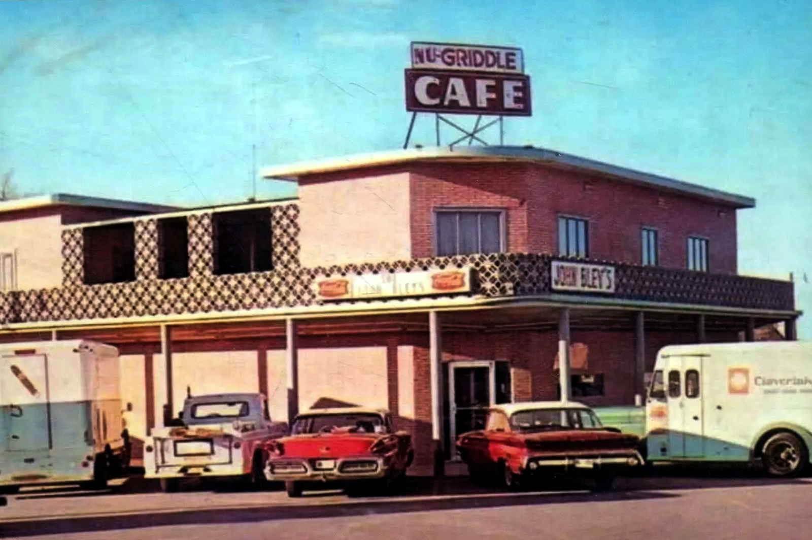 Nu-Griddle Cafe in 1960s