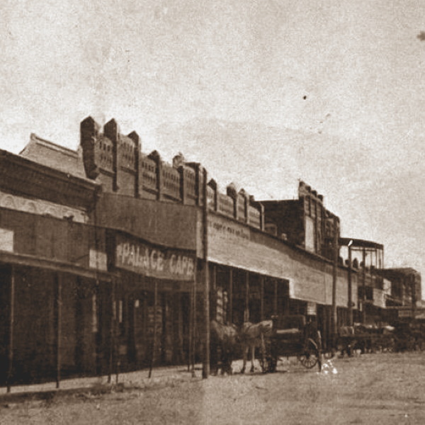 Palace Cafe Merkel Texas 1900