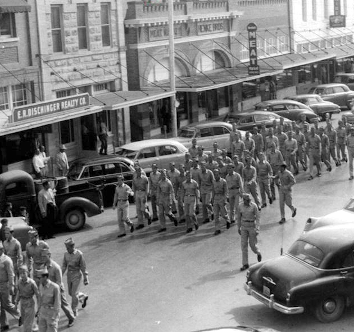 Parade in Kerrville 1950