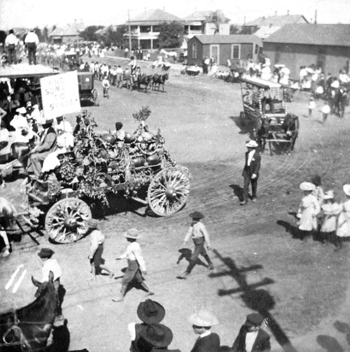 Parade in Wellington Texas
