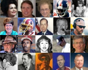 Famous People from Floyd County Texas (Collage)