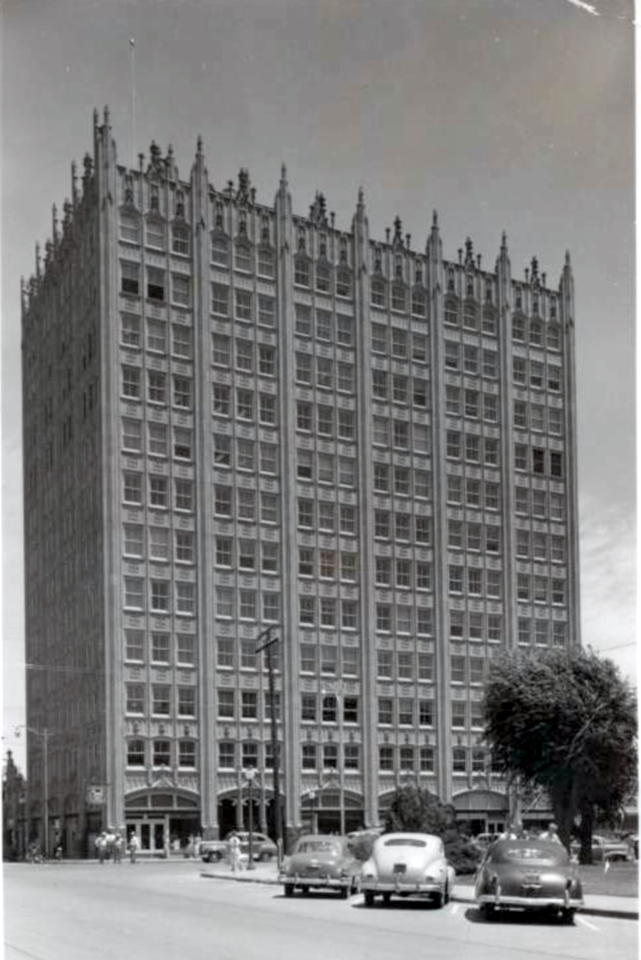 Petroleum Building in Midland in 1955