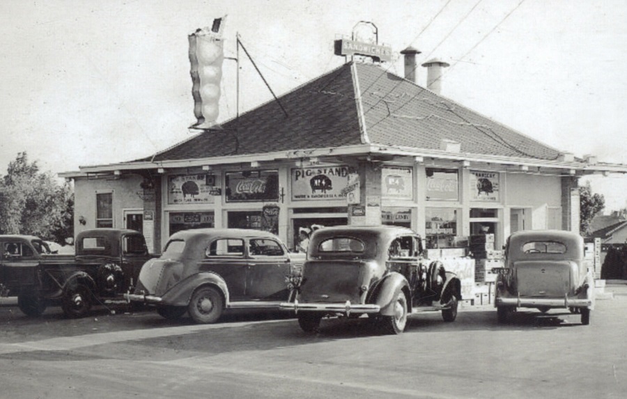 Pig Stand BBQ Dallas Texas 1930's