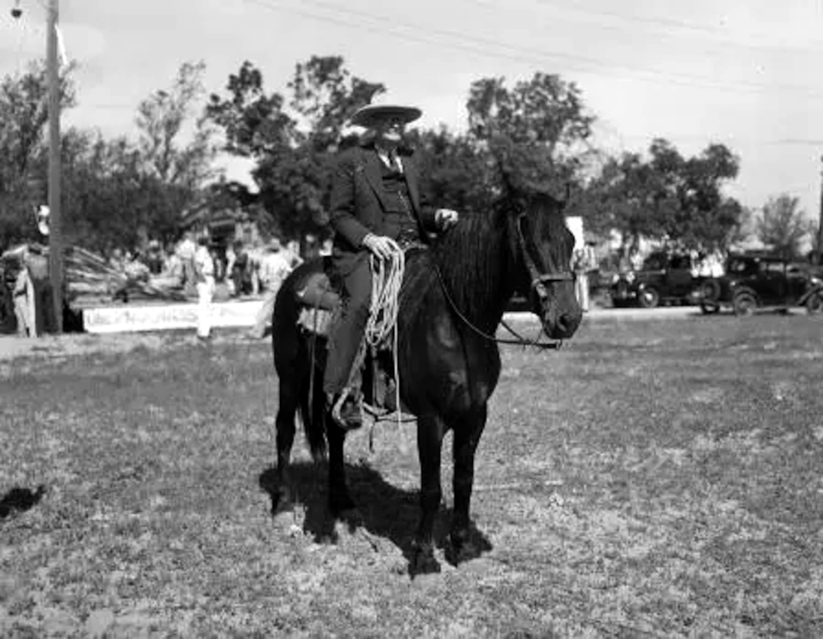 Pioneer Cowboy in Hereford Texas