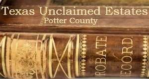 Potter County Unclaimed Estates