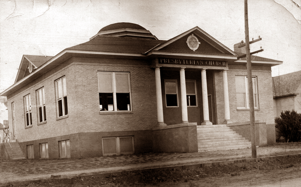Presbyterian Church in Merkel Texas in 1910