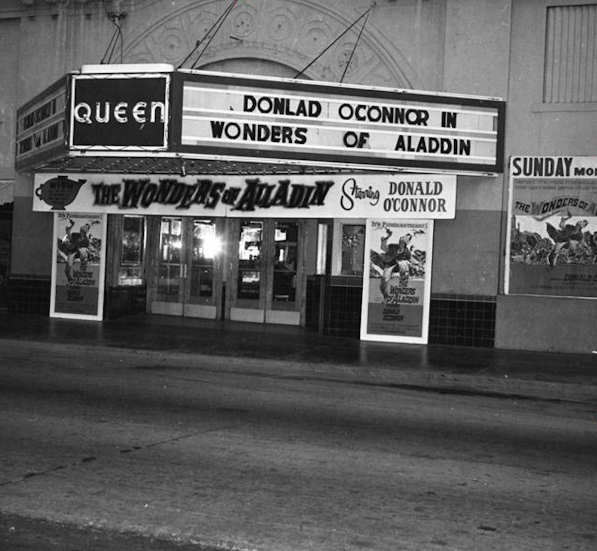 Queen Theater in Abilene 1960s