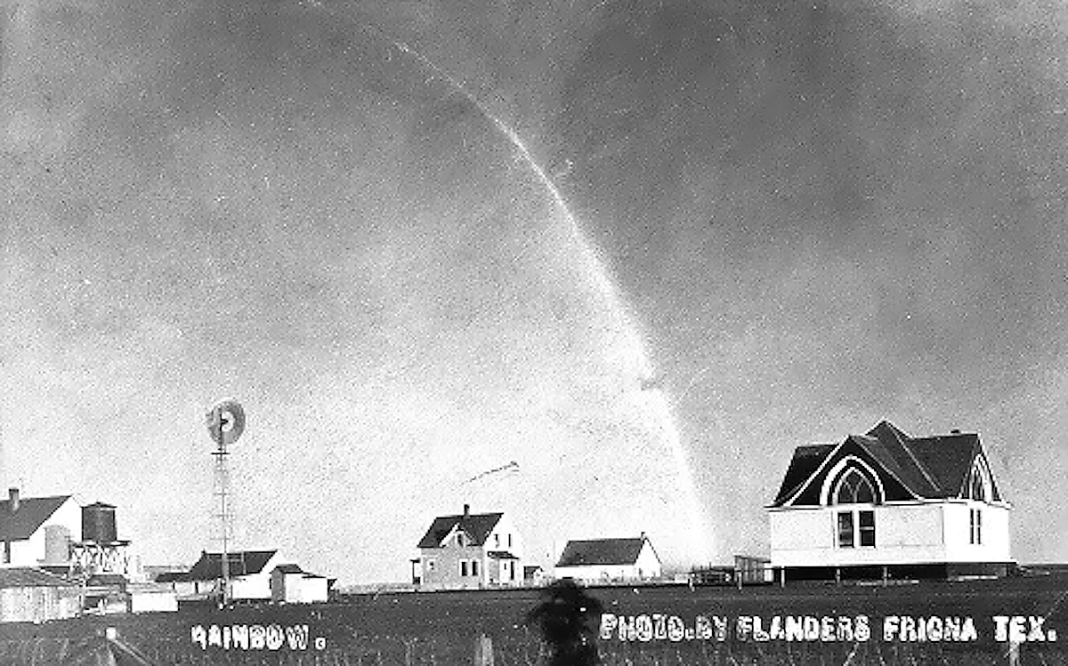 Rainbow Over Friona