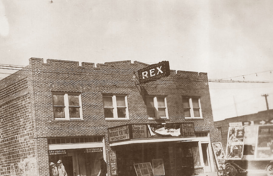 Rex Theater in Pampa in 1927