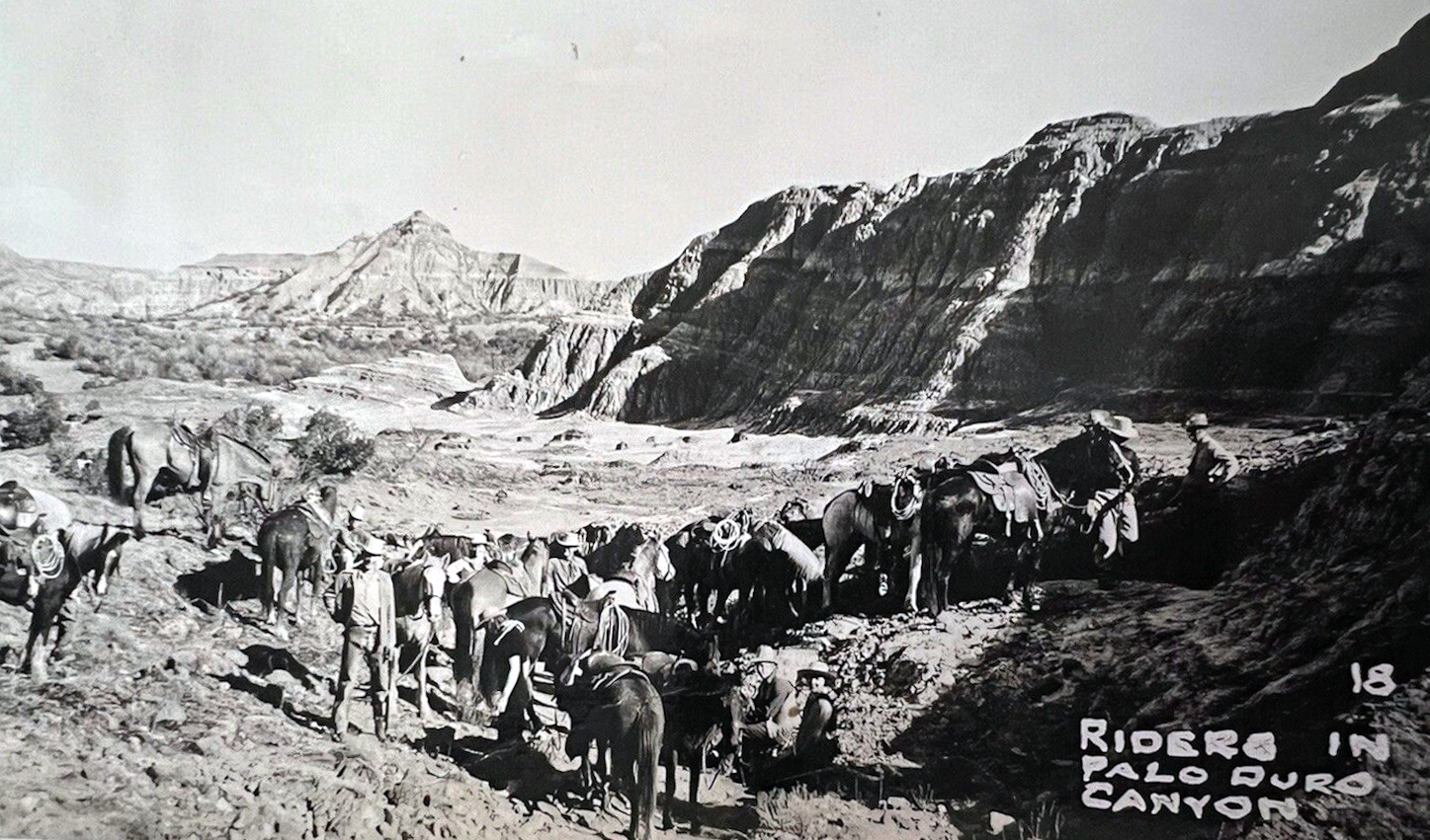 Riders in Palo Duro Canyon