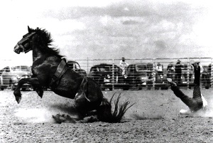 Cowboy Takes a Hard Fall in 1940
