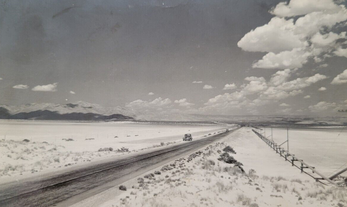 Salt Flat Highway in 1940s