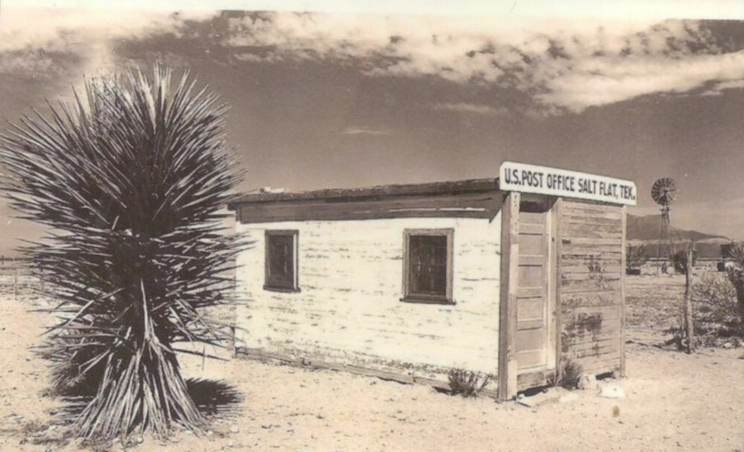 Salt Flat Post Office in 1940s