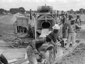 Six Construction Workers Sinton Tx 1939