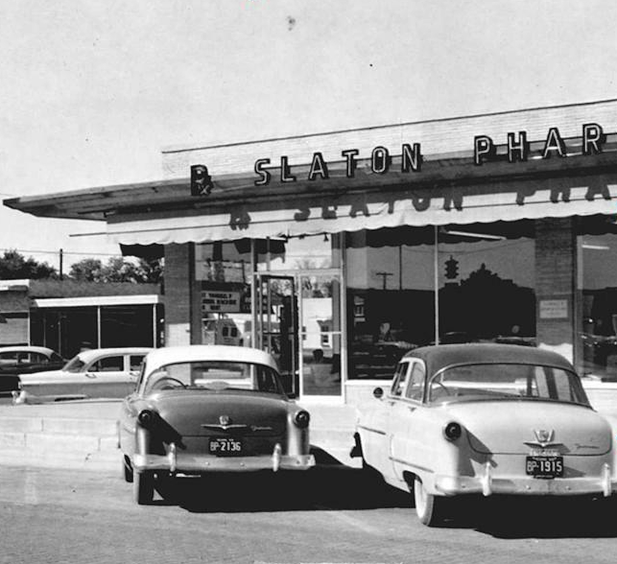 Slaton Pharmacy in 1950