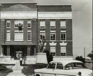 Aspermont Texas TX Stonewall County Court House