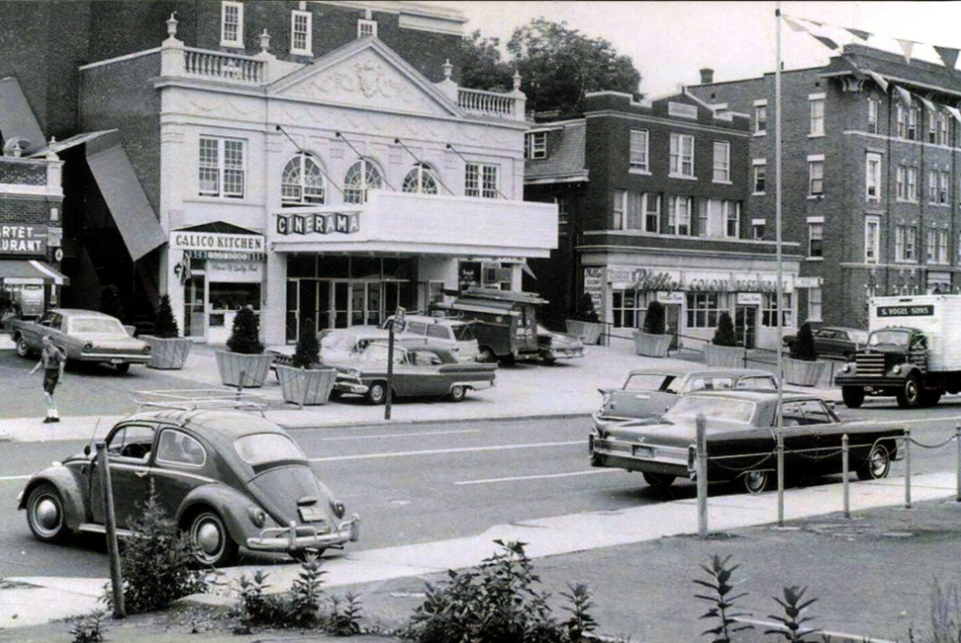Street Scene in Amarillo in 1960s