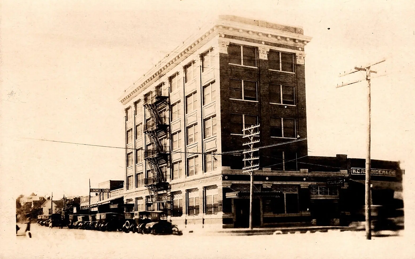 Street Scene in Cisco in 1920s