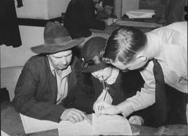 Supervisor helping FSA Clients Mason Tx 1939