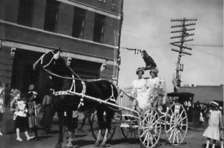Swisher County Picnic Parade in 1911