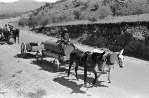 Tank wagon near Marfa 1939