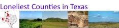 Least Populated Counties in Texas