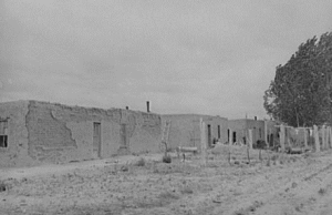 Treasure County Houses for sugar beet workers. Hysham,Montana